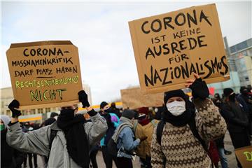 GERMANY CORONAVIRUS COVID-19 PANDEMIC PROTEST