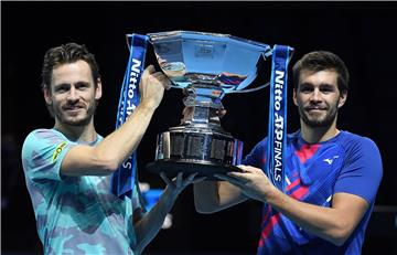 BRITAIN TENNIS ATP FINALS