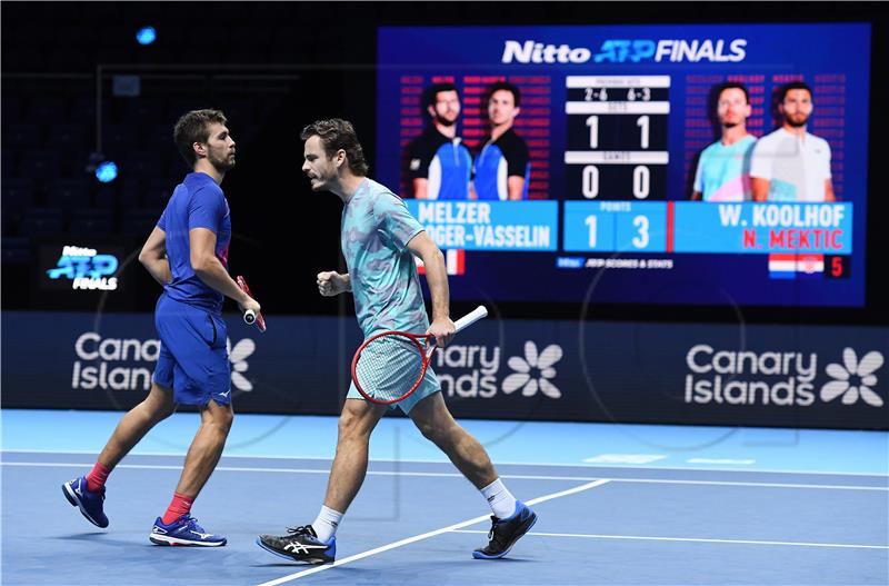 BRITAIN TENNIS ATP FINALS