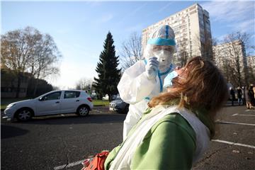 Početak testiranja brzim antigenskim testom na koronavirus