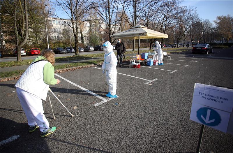 Početak testiranja brzim antigenskim testom na koronavirus