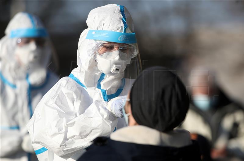 Početak testiranja brzim antigenskim testom na koronavirus