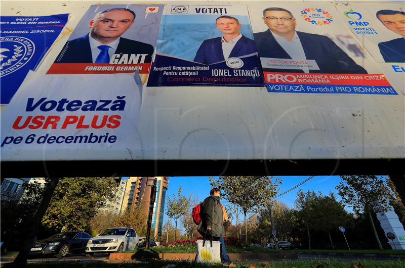 ROMANIA PARLIAMENT ELECTIONS CAMPAIGN