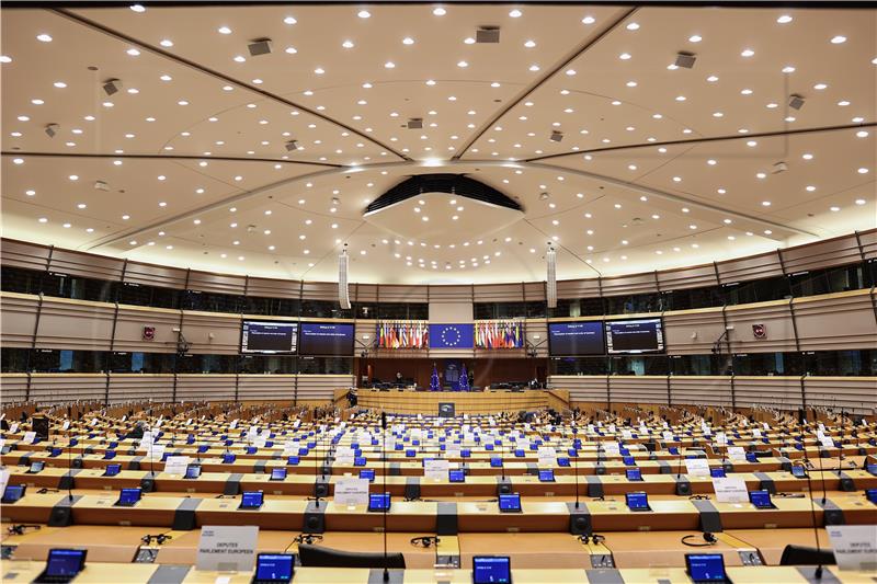 BELGIUM EU PARLIAMENT PLENARY SESSION