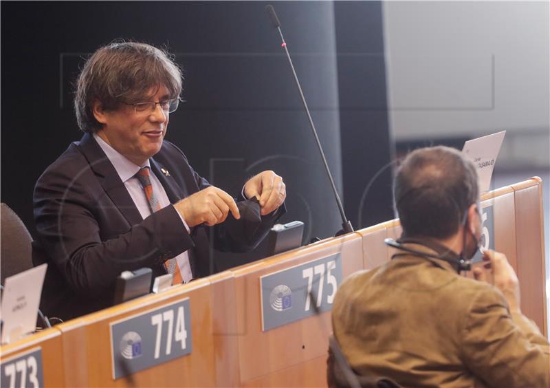 BELGIUM EU PARLIAMENT PLENARY SESSION