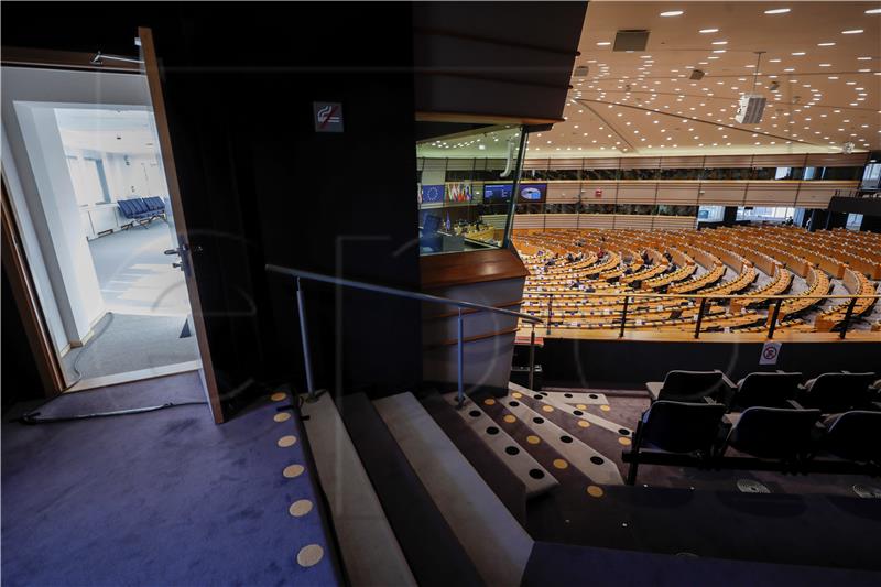 BELGIUM EU PARLIAMENT PLENARY SESSION