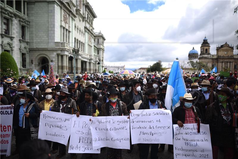 GUATEMALA CRISIS PROTEST