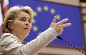 BELGIUM EU PARLIAMENT PLENARY SESSION