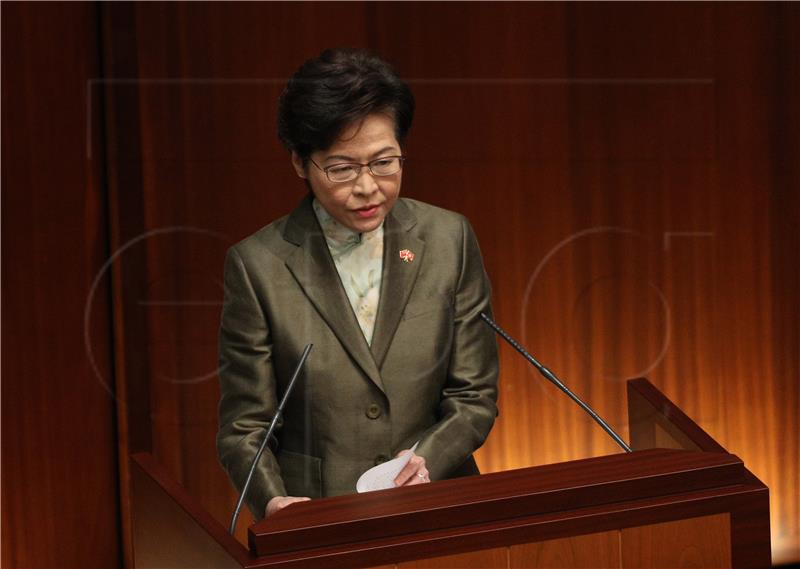 Carrie Lam obećala obnoviti politički poredak u Hong Kongu