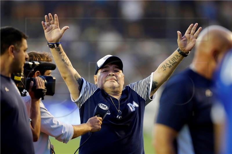 (FILE) ARGENTINA SOCCER DIEGO MARADONA OBIT