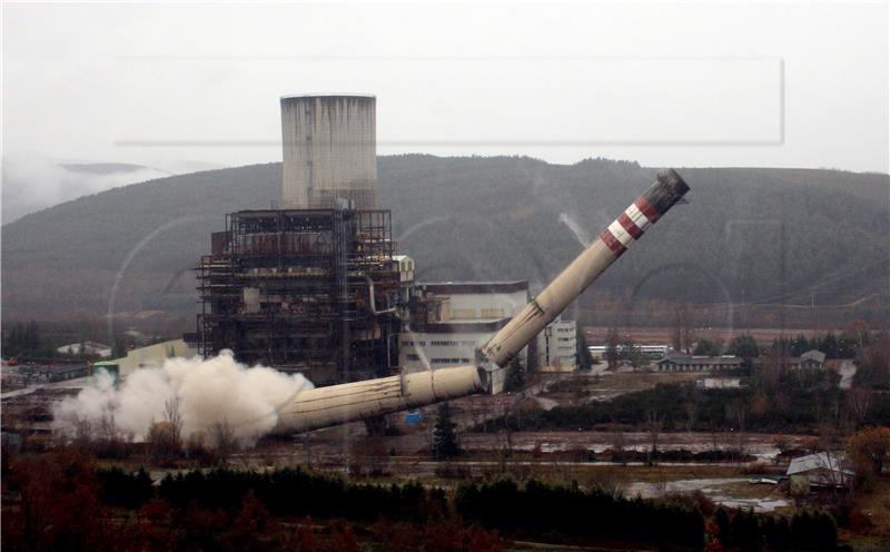 SPAIN DEMOLITION POWER PLANT