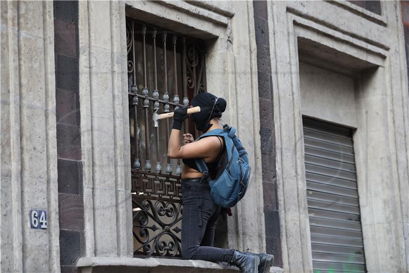 MEXICO PROTEST VIOLENCE AGAINST WOMEN