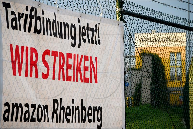 GERMANY AMAZON WORKERS STRIKE