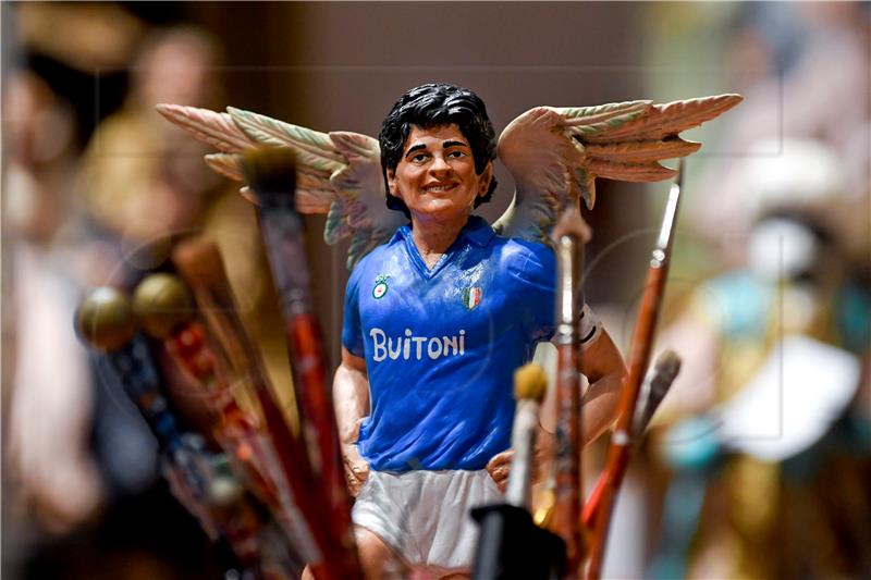 ITALY PEOPLE MARADONA OBIT