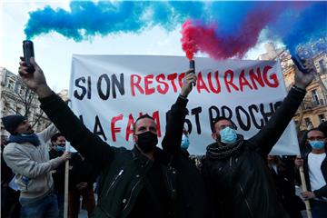 FRANCE ECONOMY PROTEST PANDEMIC CORONAVIRUS COVID19