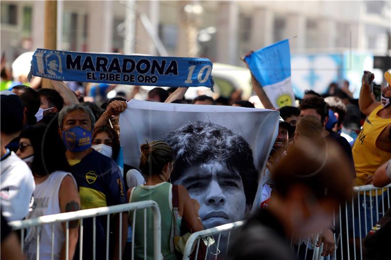 ARGENTINA MARADONA OBIT