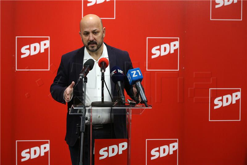 Gradska organizacija SDP-a Zagreba održala konferenciju za novinare 