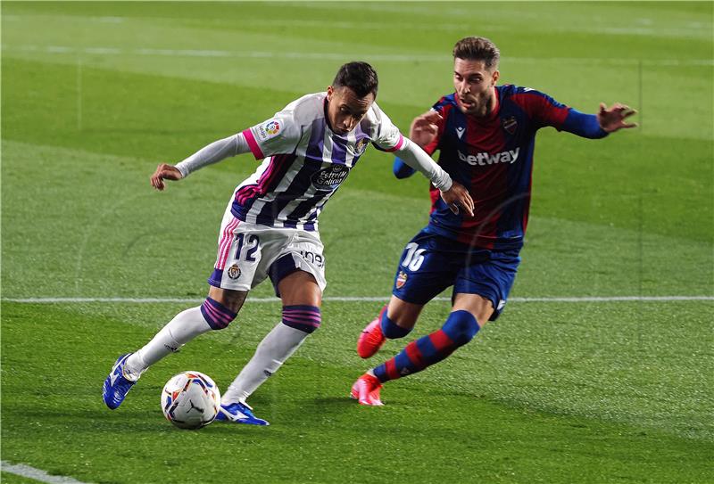 Španjolska: Valladolid - Levante 1-1