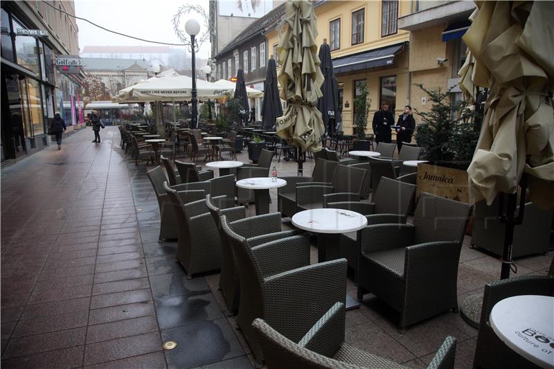 Od danas zatvoreni kafići, restoranai teretane i fitnes centri