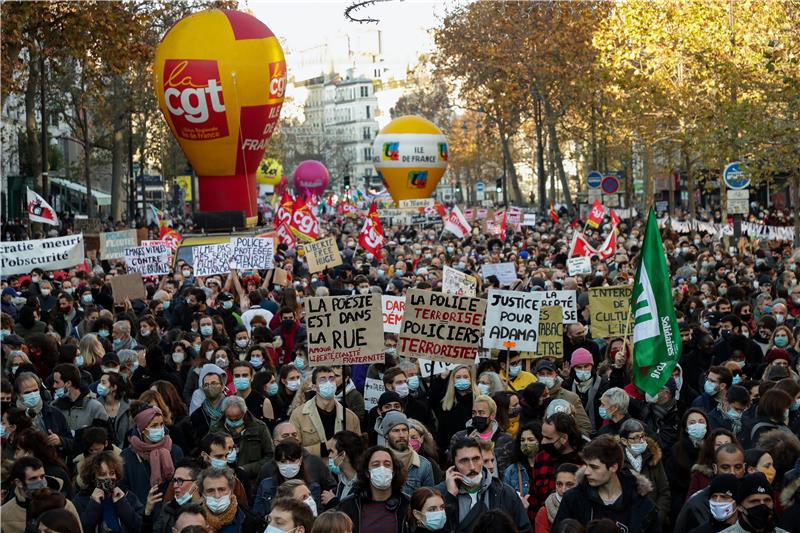 FRANCE PARIS SECURITY LAW PROTEST