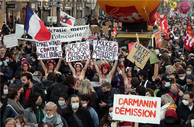 FRANCE PARIS SECURITY LAW PROTEST