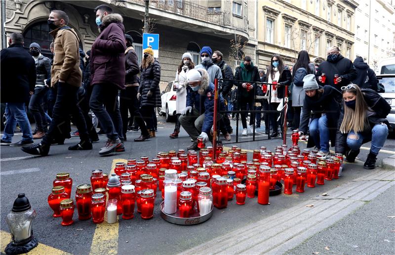 Prosvjed ugostitelja i poduzetnika u Zagrebu