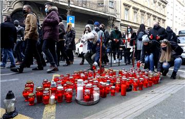 Prosvjed ugostitelja i poduzetnika u Zagrebu