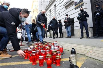 Prosvjed ugostitelja i poduzetnika u Zagrebu