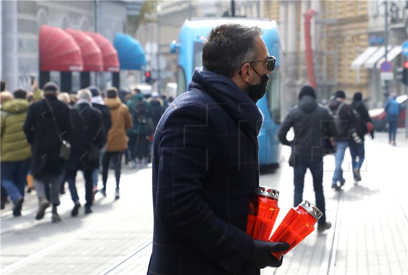 Prosvjed ugostitelja i poduzetnika u Zagrebu