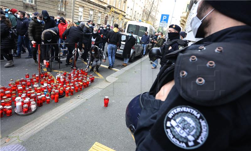 Prosvjed ugostitelja i poduzetnika u Zagrebu