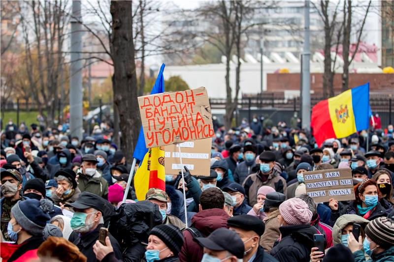 MOLDOVA PROTEST