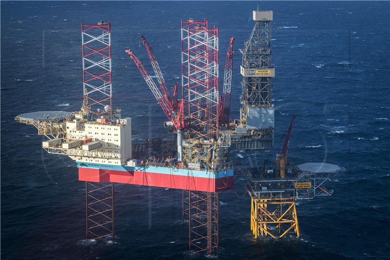 (FILE) DENMARK NORTH SEA OIL GAS PRODUCTION