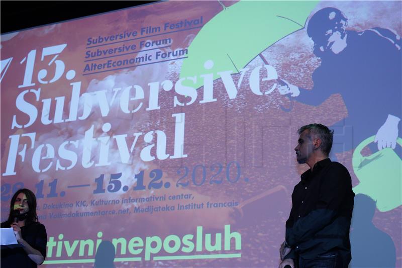 Završio filmski program ovogodišnjeg Subversive Festivala