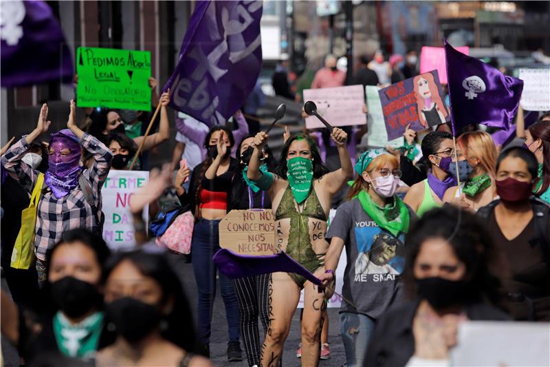 MEXICO PROTEST WOMEN