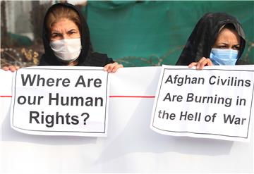 AFGHANISTAN CONFLICT PROTEST