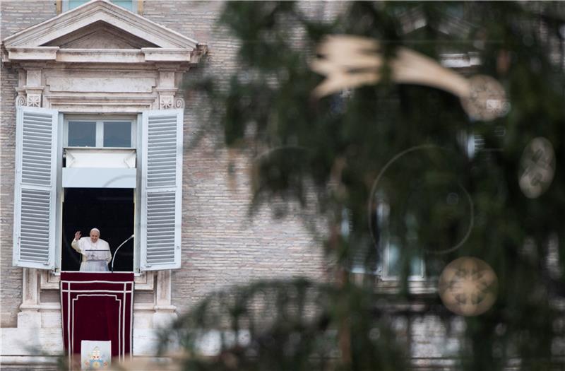 VATICAN POPE ANGELUS