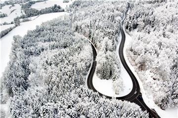 SWITZERLAND WEATHER WINTER SNOW