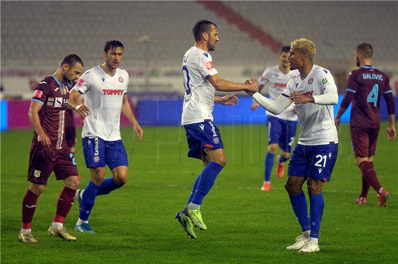 Utakmica 14. kola Prve HNL Hajduk - Rijeka