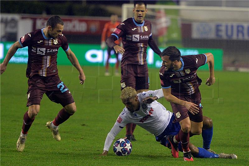 Utakmica 14. kola Prve HNL Hajduk - Rijeka