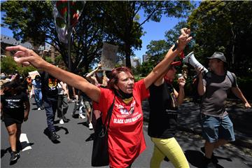 AUSTRALIA BLACK LIVES MATTER RALLY