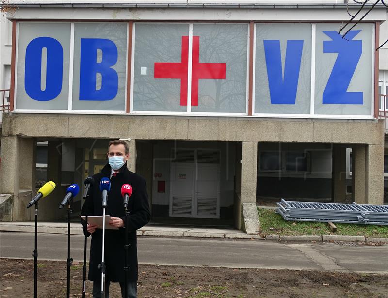 Stricter measures in Varazdin County lead to stagnation in new infection numbers