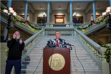 USA GEORGIA PRESIDENTIAL RECOUNT