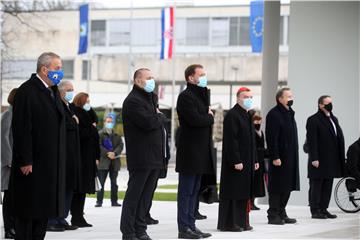 Na zagrebačkom Trgu Stjepana Radića otvoren Spomenik domovini