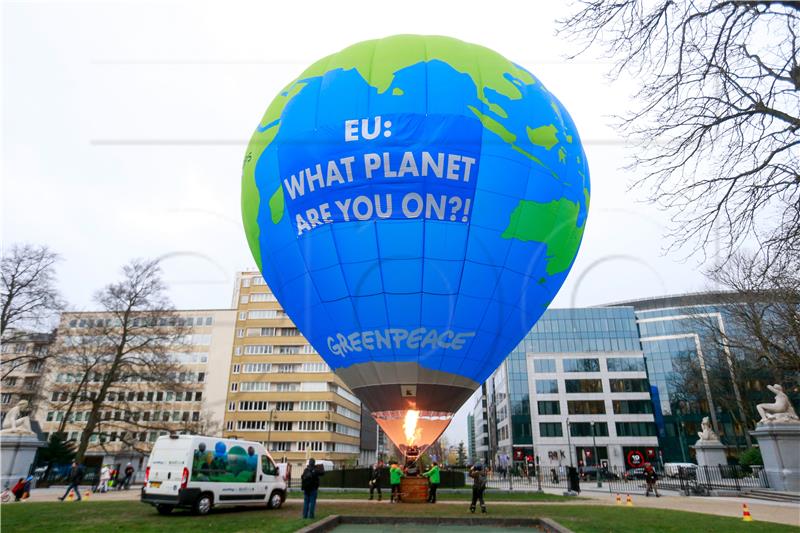 BELGIUM ENVIRONMENTAL POLITICS GREENPEACE