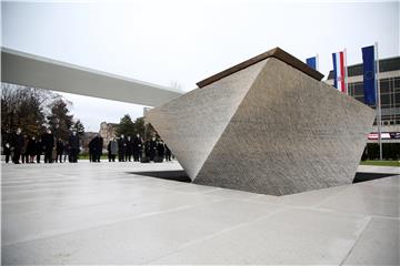 Monument to Homeland officially unveiled in Zagreb