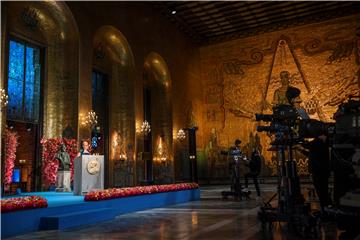 SWEDEN NOBEL PRIZE CEREMONY