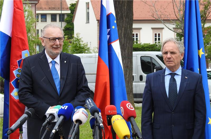 Croatian and Slovenian ministers discuss border control, illegal migrants