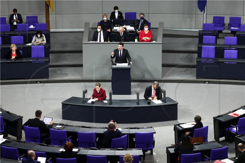 GERMANY PARLIAMENT BUNDESTAG GENERAL BUDGET