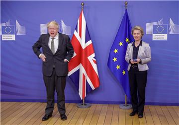 Von der Leyen i Johnson odlučuju o sudbini dogovora nakon brexita 