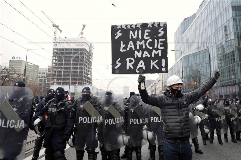 POLAND WOMENS STRIKE PROTEST